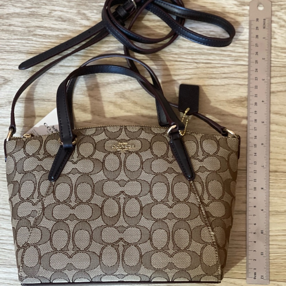 Coach Signature Brown Handbag